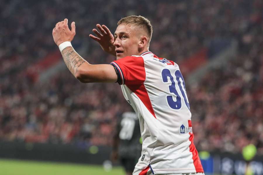 Nowak poslal Slavii do vedení.