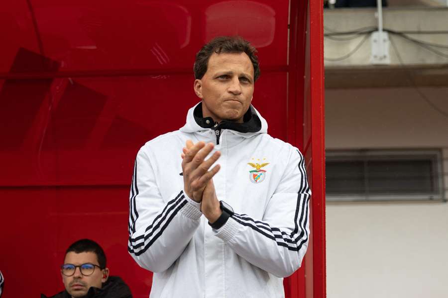 Vítor Vinha, treinador do Benfica