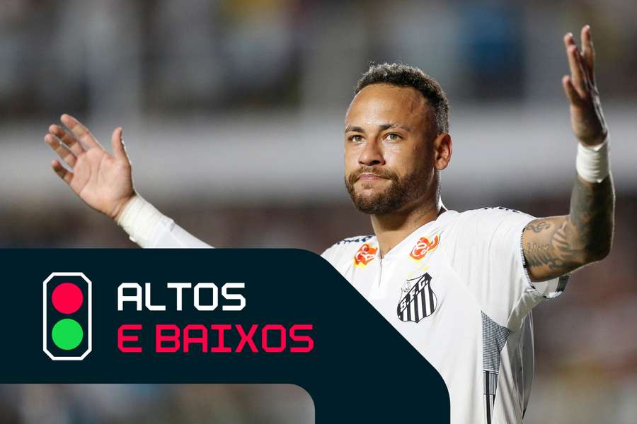 Neymar voltou a marcar com a camisola do Santos após 12 anos