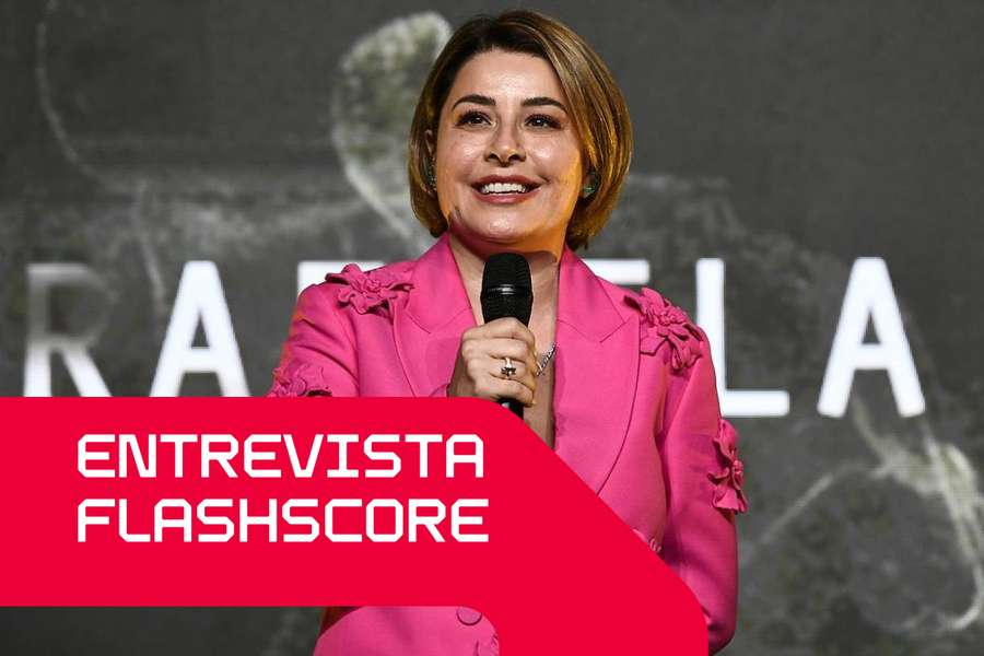 Rafaela Pimenta na cerimónia do Golden Boy 2022