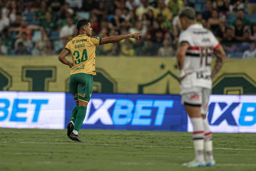 O Cuiabá dominou o São Paulo a partida inteira