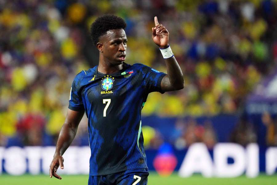 Brazil's Vinicius Junior now has two goals to his name at this World Cup