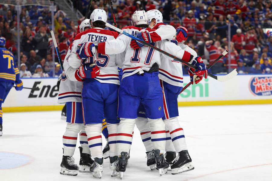 The Montreal Canadiens win Game 5 of their playoff series with the Buffalo Sabres.