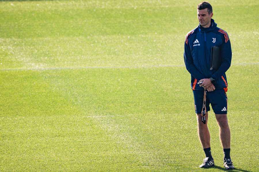 Thiago Motta al Training Center della Juventus