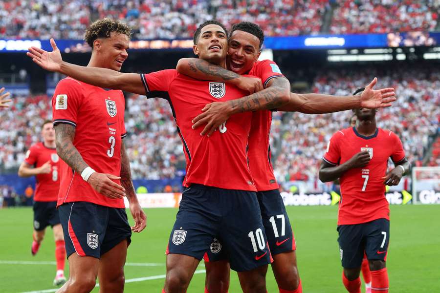 Bellingham a permis à l'Angleterre d'ouvrir le score après l'heure de jeu. 
