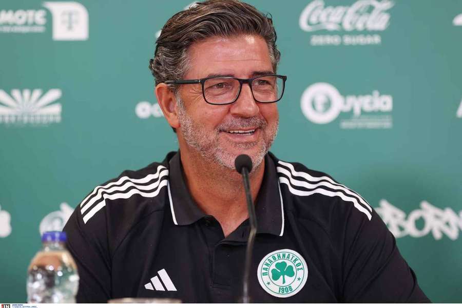 Rui Vitória, treinador do Panathinaikos