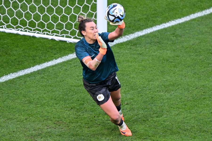 Arnold excelled during Australia's penalty shootout with France