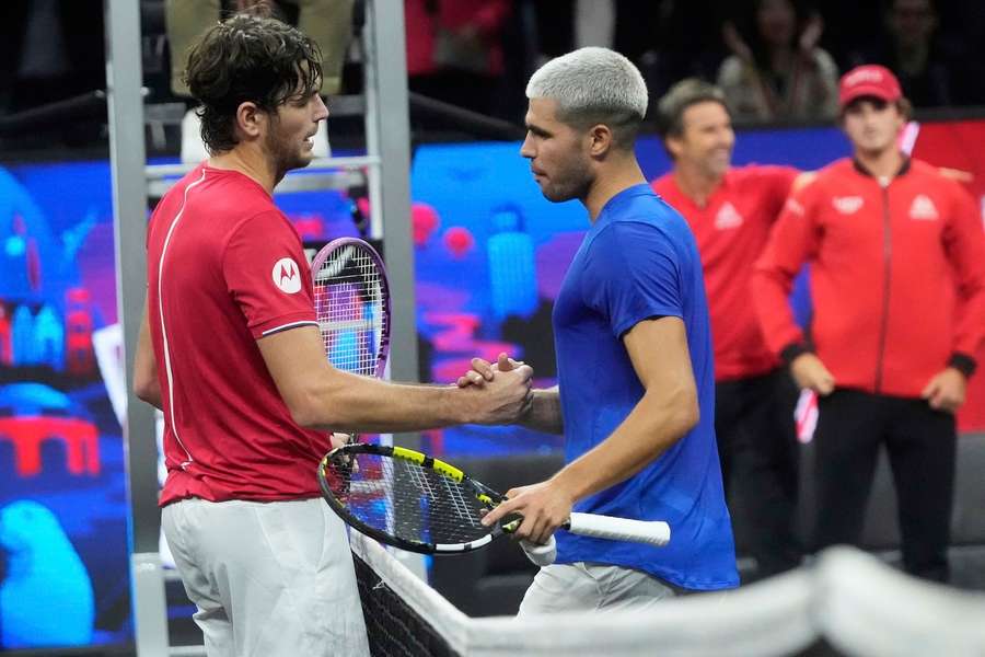 Alcaraz y Fritz se citan en la Laver Cup