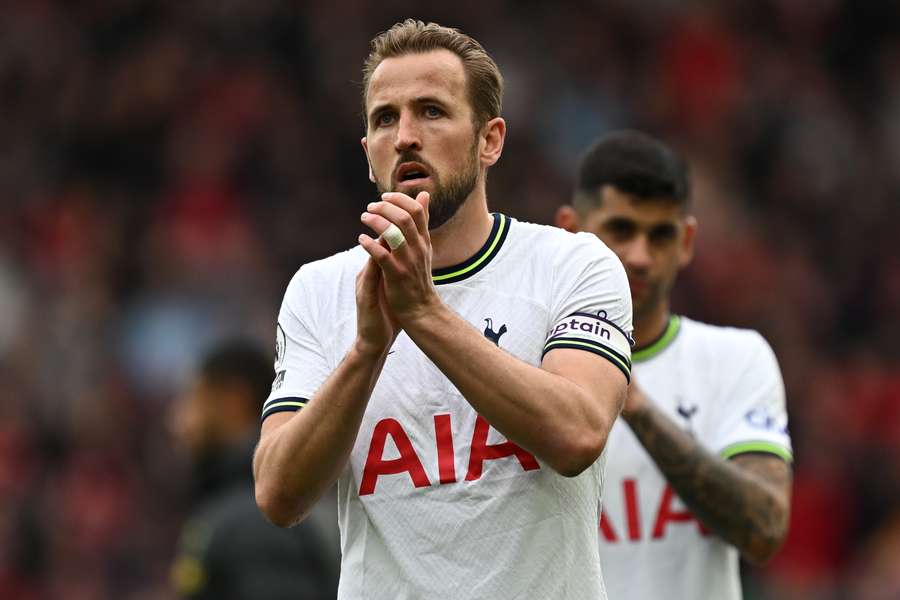 Despite Kane's goal Spurs were defeated at Anfield