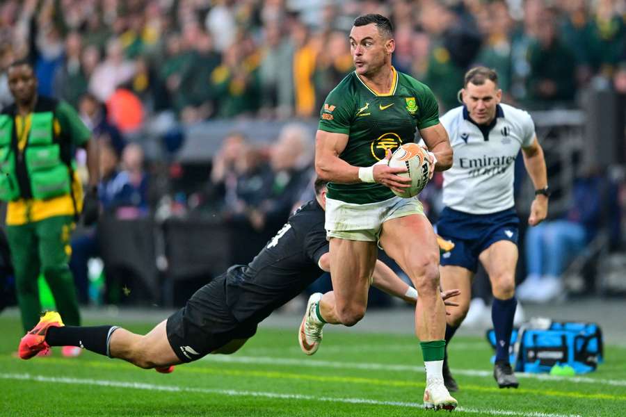 South Africa's Jesse Kriel has scored a try in four of his six internationals in 2026. South Africa's Jesse Kriel has scored a try in four of his six internationals in 2026.