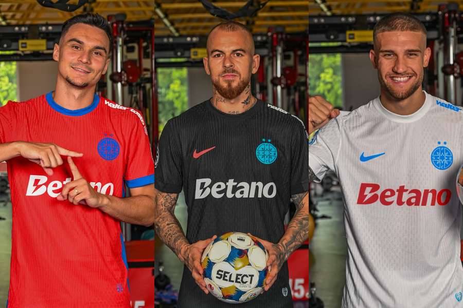 Echipamentele celor de la FCSB pentru noul sezon