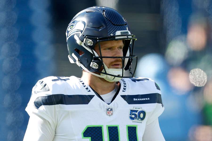 Sam Darnold trifft mit den Seattle Seahawks am Sonntag auf sein Ex-Team aus Minnesota.