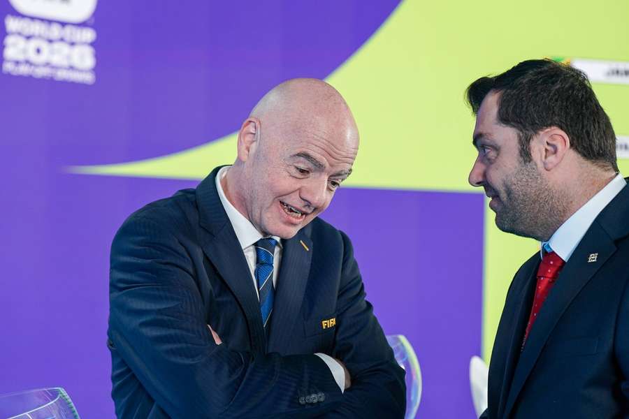 Gianni Infantinos Pläne scheinen zu scheitern. Gianni Infantinos Pläne scheinen zu scheitern.