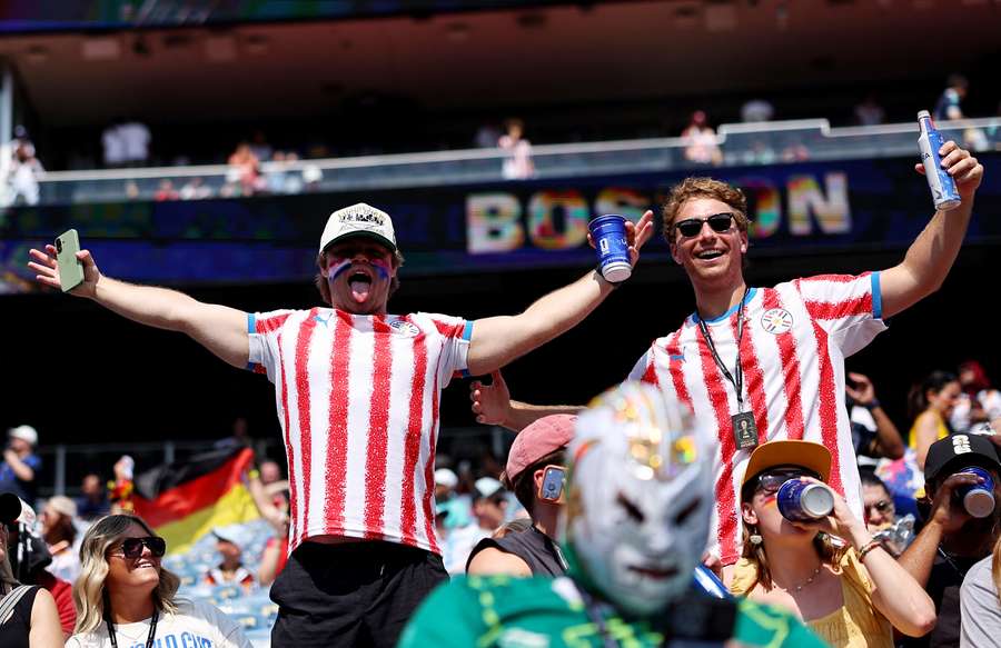 I tifosi del Paraguay