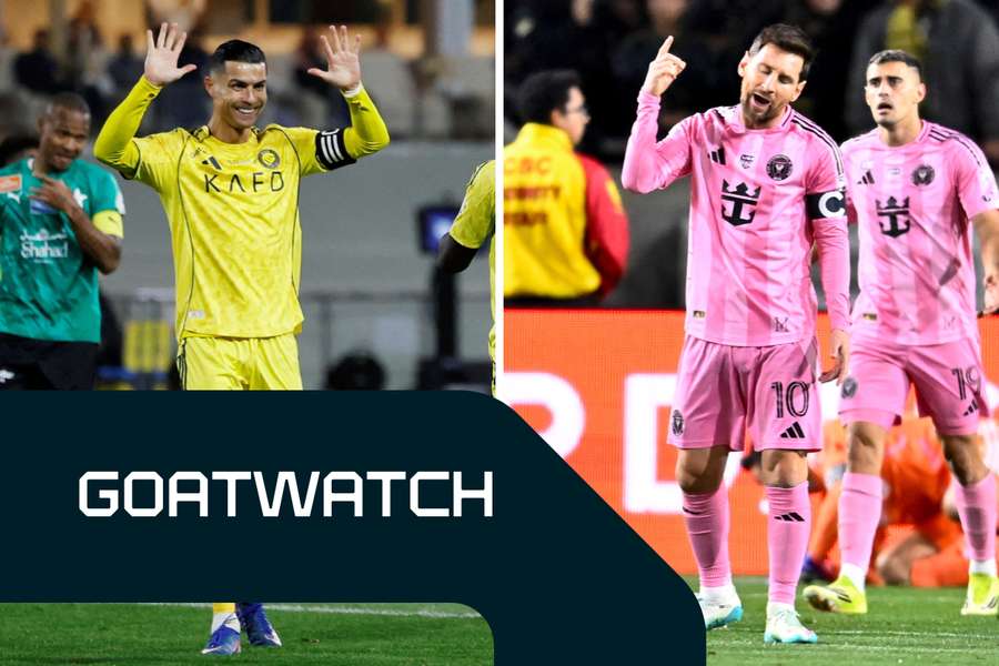 GOATwatch: Der wöchentliche Vergleich zwischen Cristiano Ronaldo und Lionel Messi