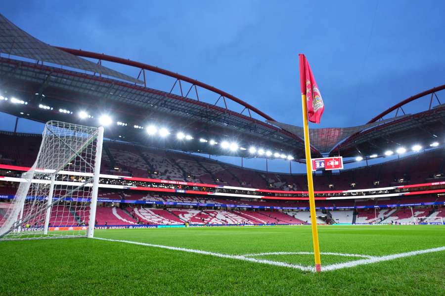 Vista geral do interior do estádio da Luz Vista geral do interior do estádio da Luz