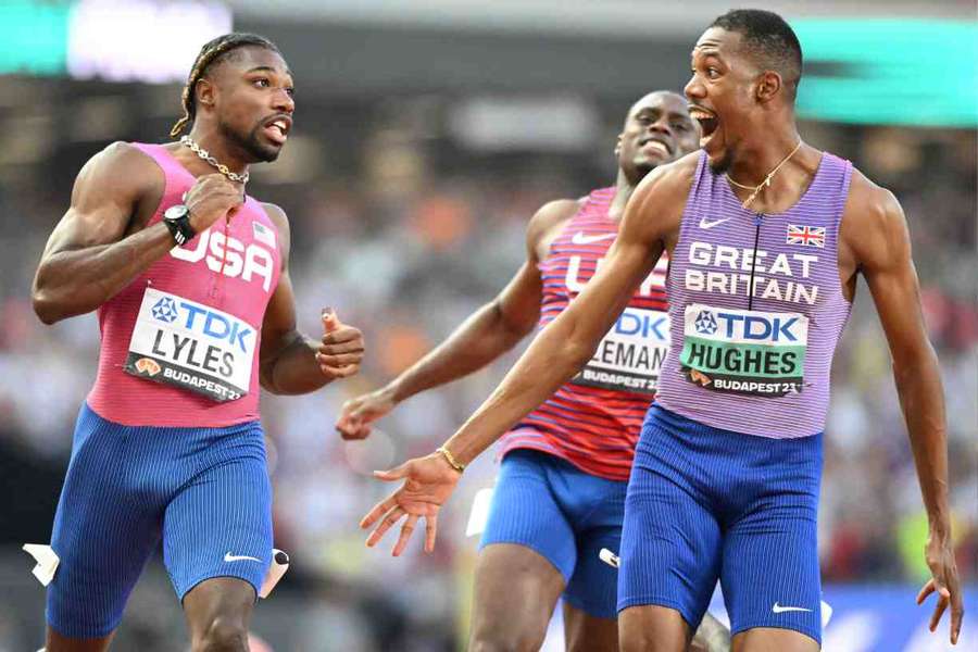 Zharnel Hughes breaks GB's 20-year wait to medal in the men's 100m final