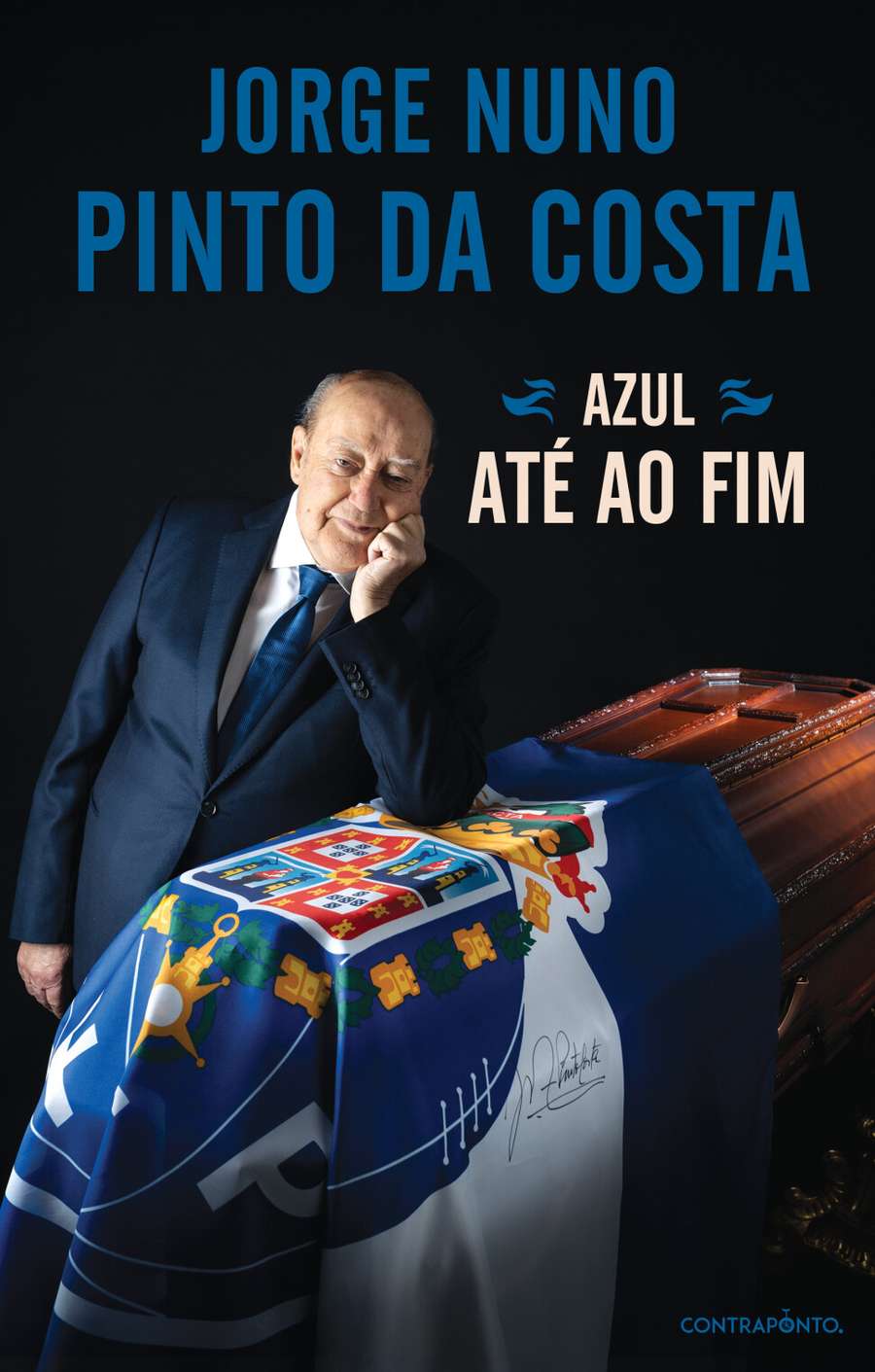 A capa do livro de Pinto da Costa