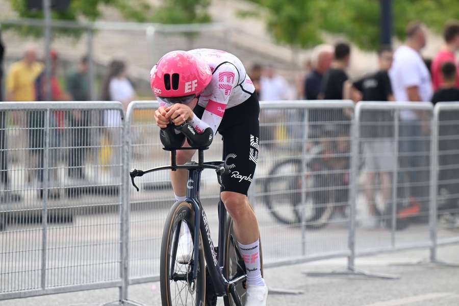 Steinhauser beim Giro d'Italia 2025