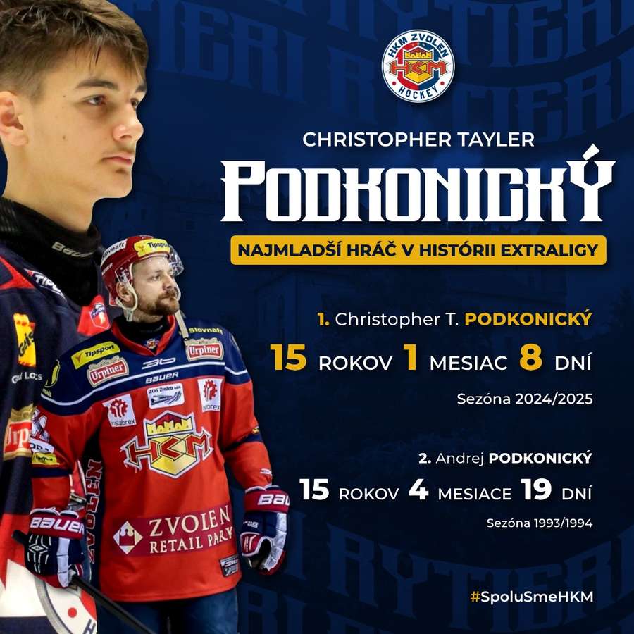 Podkonický prekonal zápis svojho otca.