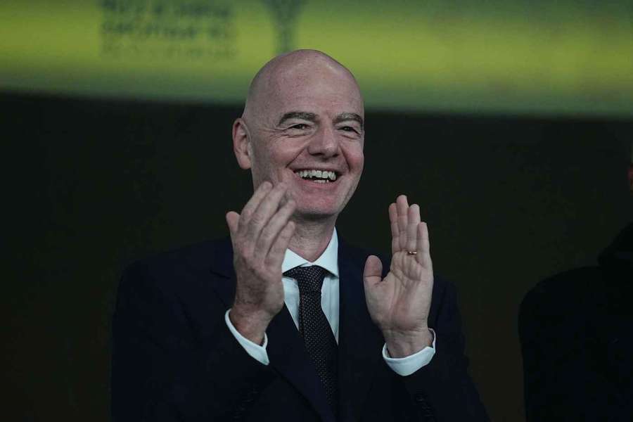 FIFA president Gianni Infantino