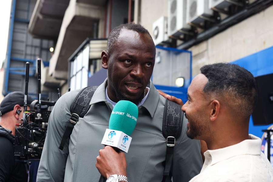 Usain Bolt participó por última vez en un partido benéfico para UNICEF.