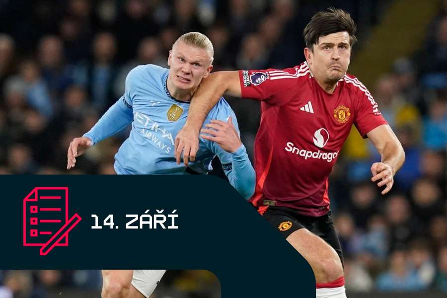 Manchester se chystá na derby mezi City a United.