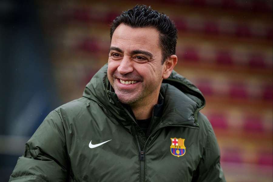 Xavi Hernández, treinador do Barcelona