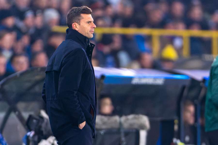 Thiago Motta durante Club Brugge-Juventus