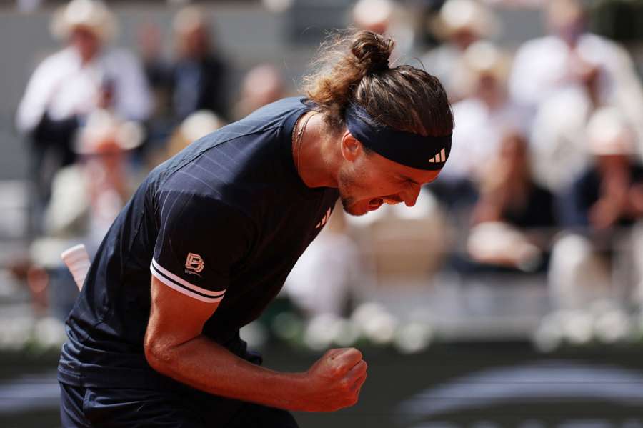 Riesiger Jubel bei Sascha Zverev