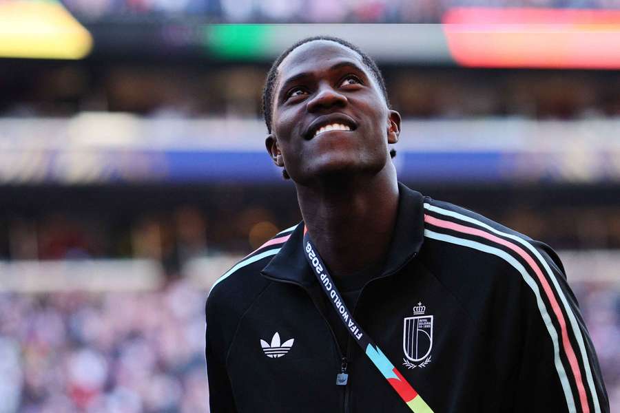 Amadou Onana à la Coupe du monde. Amadou Onana à la Coupe du monde.