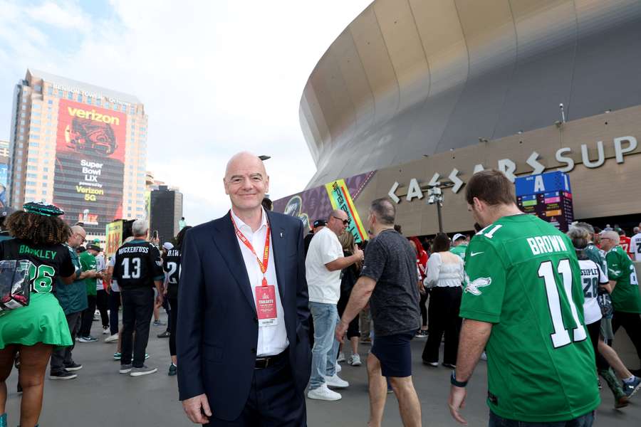 Il presidente della FIFA Infantino