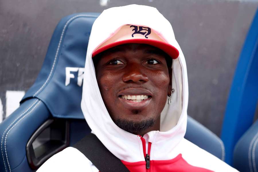 Pogba sur le banc face à Nottingham Forest samedi.