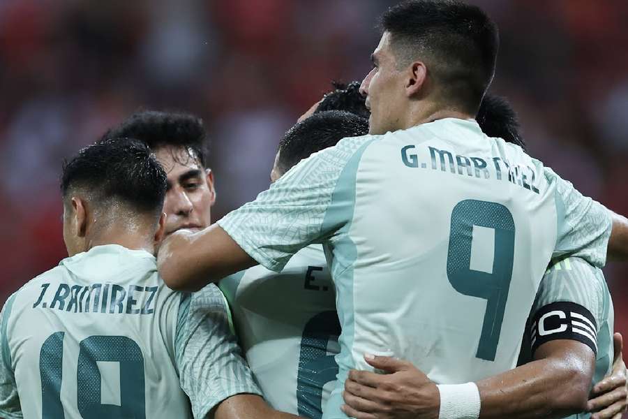 México veio ao Brasil com uma equipa formada por jogadores da liga nacional