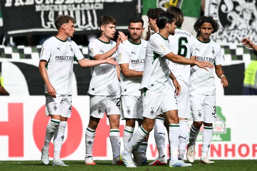 Gute Stimmung in Gladbach
