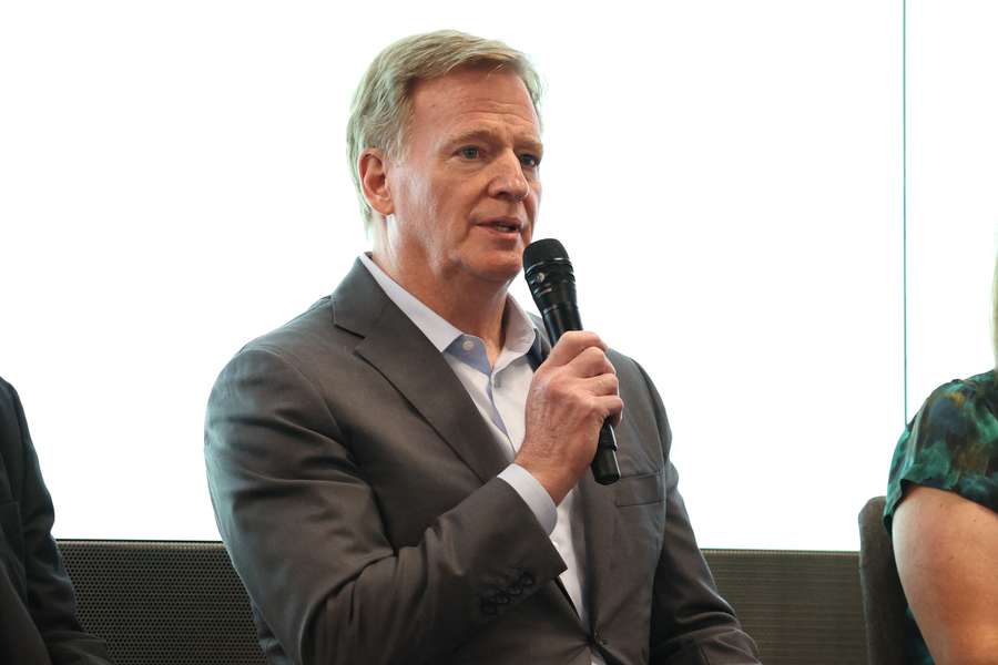NFL Commissioner Roger Goodell.