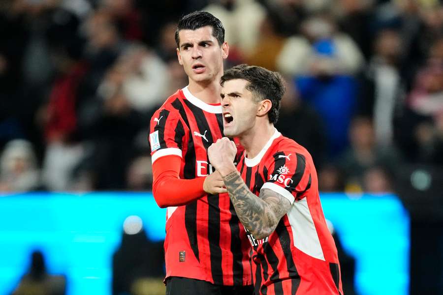 Christian Pulisic et Álvaro Morata
