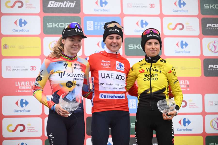 Paula Blasi triomphe sur la Vuelta Féminine. Paula Blasi triomphe sur la Vuelta Féminine.