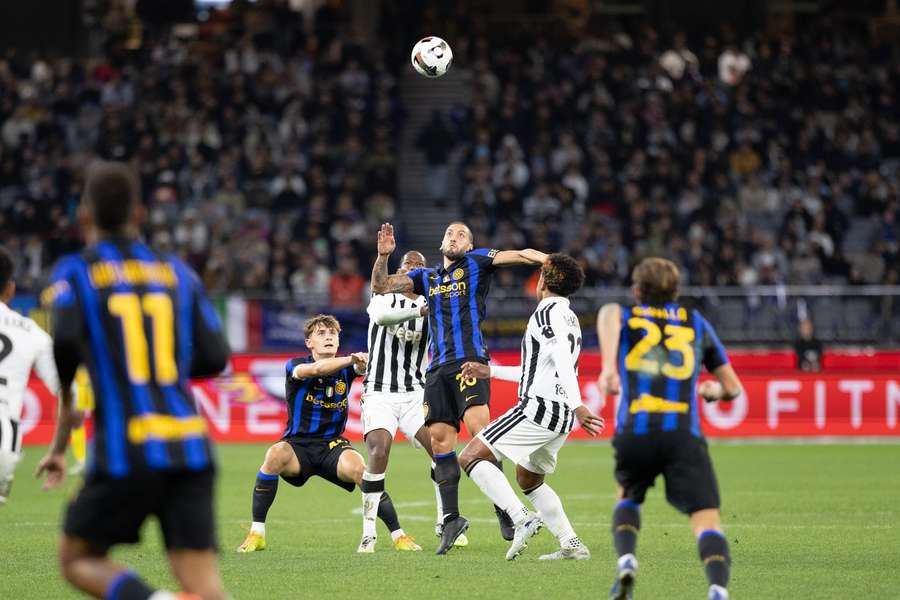 Inter Milan defeated Juventus in a pre-season friendly Inter Milan defeated Juventus in a pre-season friendly