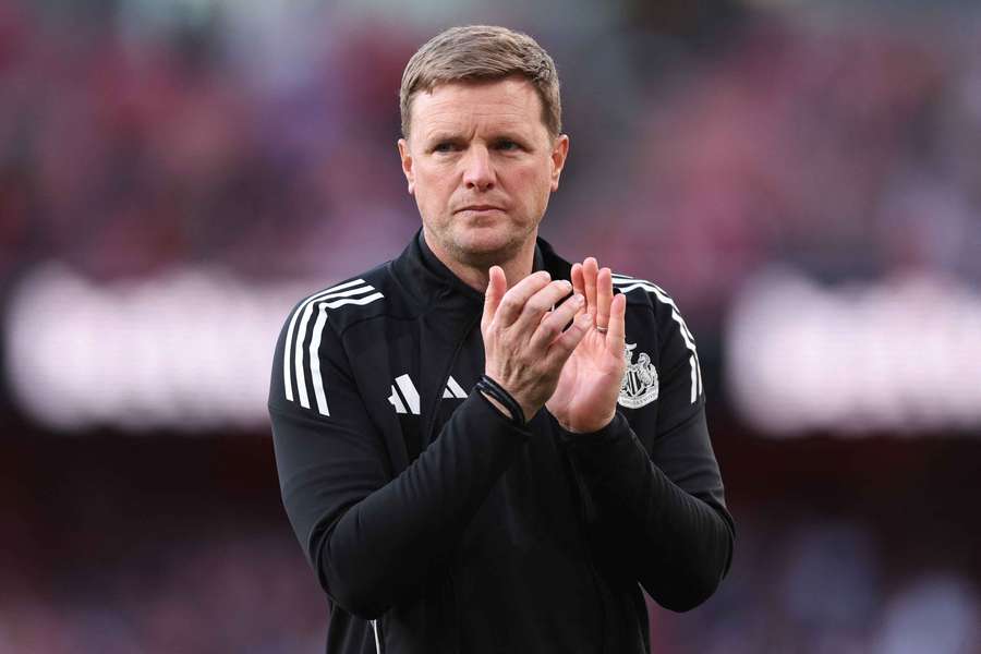 Eddie Howe, treinador do Newcastle
