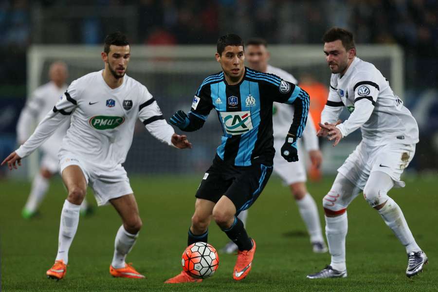 Barrada in action for Marseille