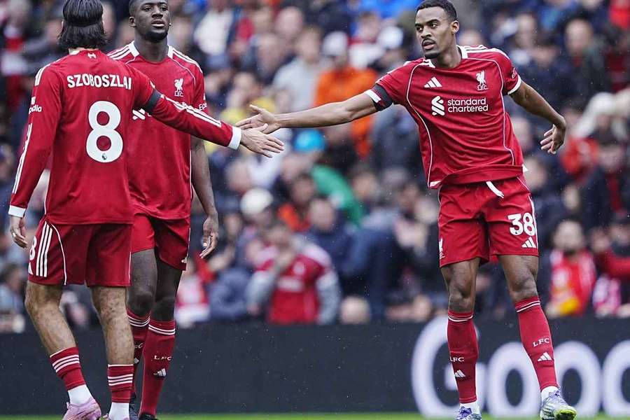 Liverpool midfielder Gravenberch "really happy" after derby win: Everton made it tough Liverpool midfielder Gravenberch "really happy" after derby win: Everton made it tough