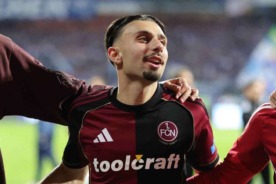 Berkay Yilmaz im Nürnberg-Trikot