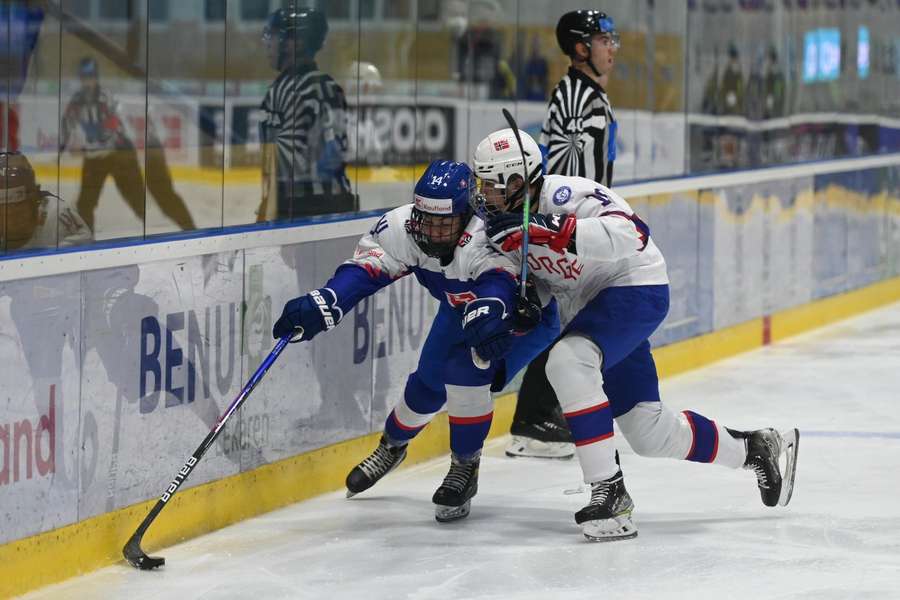 Der norwegische U20-Nationalspieler im Einsatz.