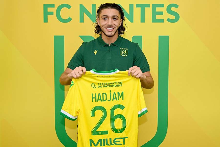 Jaouen Hadjam falhou partida do Nantes
