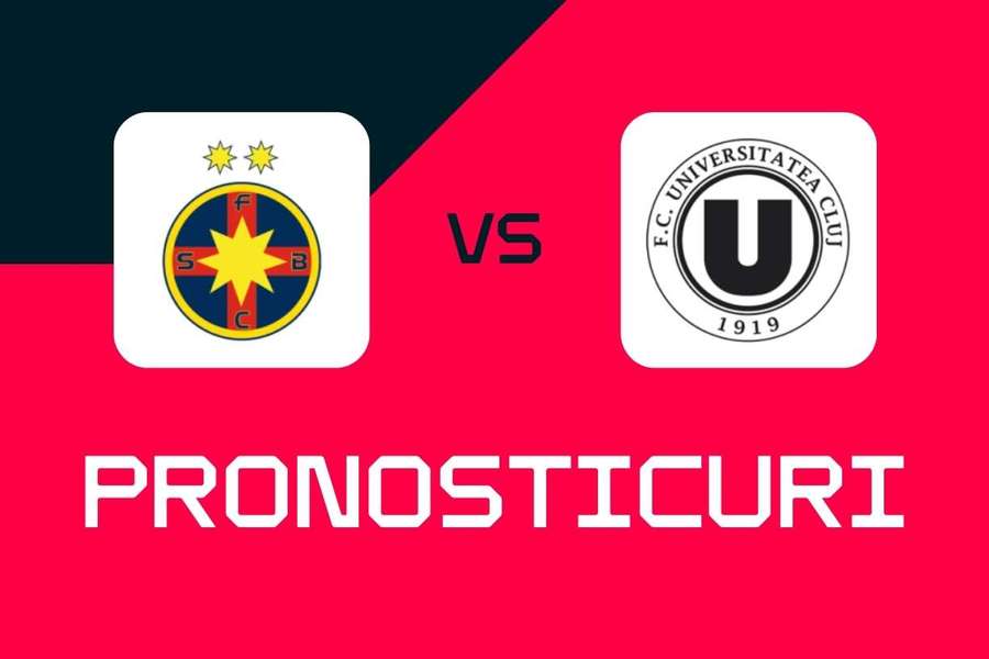 FCSB - U Cluj - Pronosticuri, cele mai bune pariuri și cote Superliga