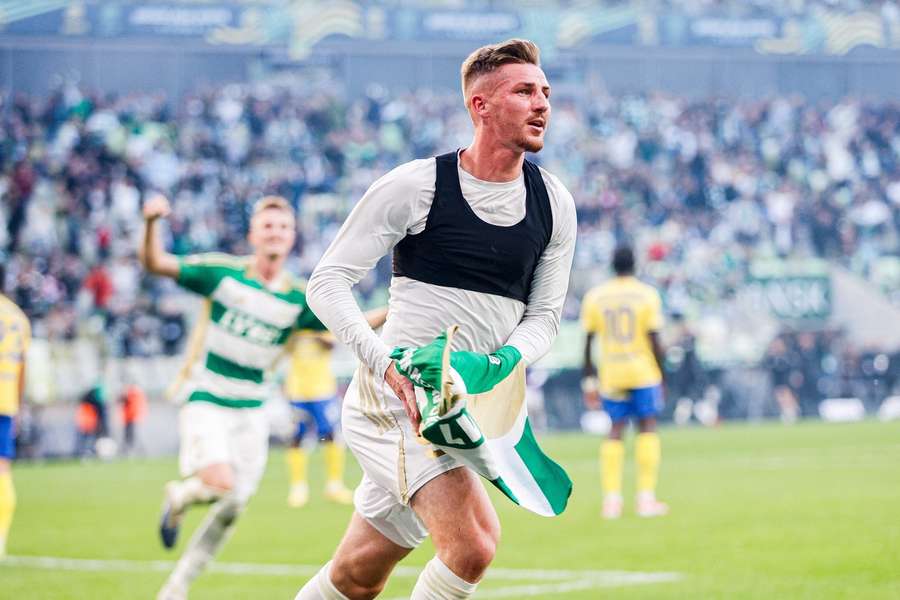 Kurminowski w barwach Lechii Gdańsk. Kurminowski w barwach Lechii Gdańsk.