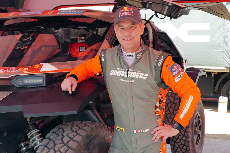 Sébastien Loeb mercredi à Bisha.