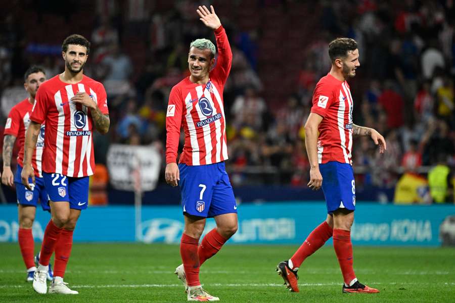 Antoine Griezmann et ses coéquipiers ont fait le boulot hier soir.