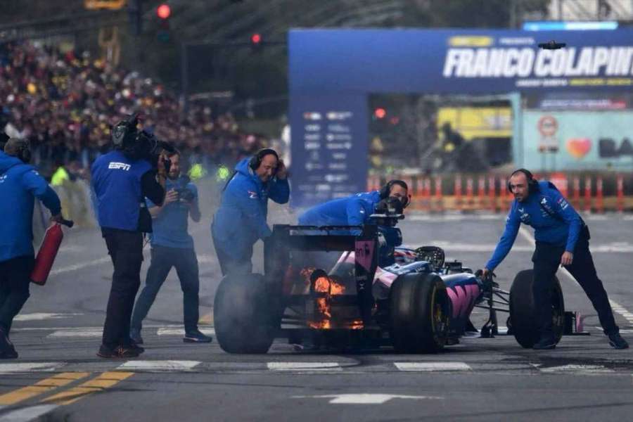 Colapinto, protagonista en Buenos Aires